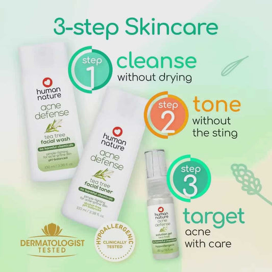 Organic Acne Defense Facial Package