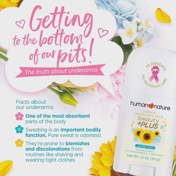 Organic Deodorant stick 100% natural